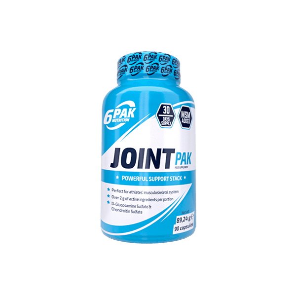 Joint PAK, 90 piezas, 6PAK Nutrition. Para articulaciones y ligamentos. General Health Ligament and Joint strengthening 
