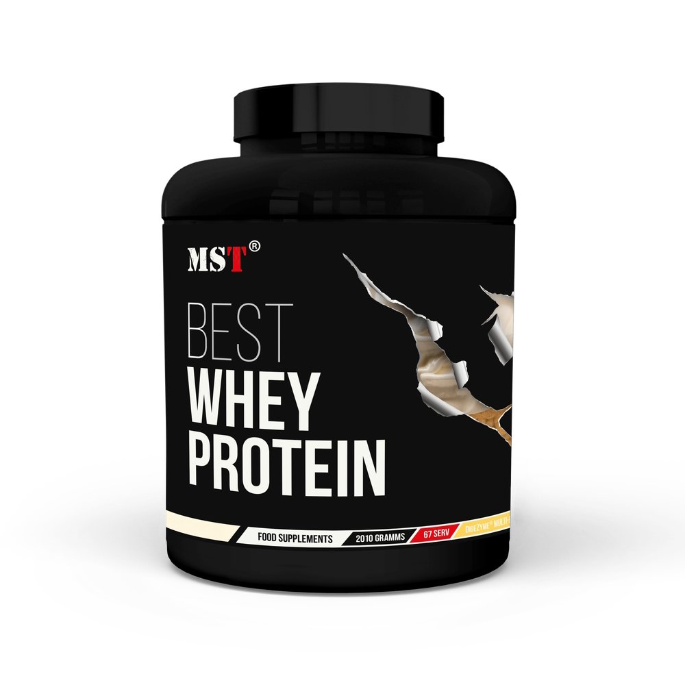 Протеин MST Best Whey Protein, 2.01 кг Ванильное мороженое,  мл, MST Nutrition. Протеин. Набор массы Восстановление Антикатаболические свойства 