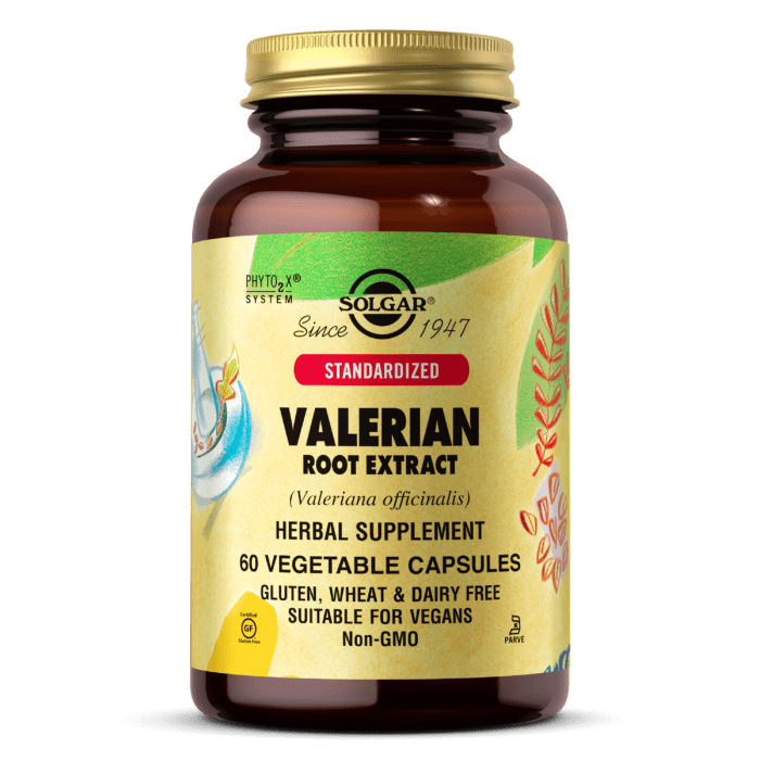 Solgar Корень валерианы экстракт Solgar Valerian Root 500 mg (60 капс) солгар, , 60 