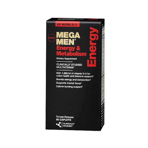 GNC Витамины для мужчин GNC Mega Men Energy & Metabolism (90 капс) мега мен, , 90 