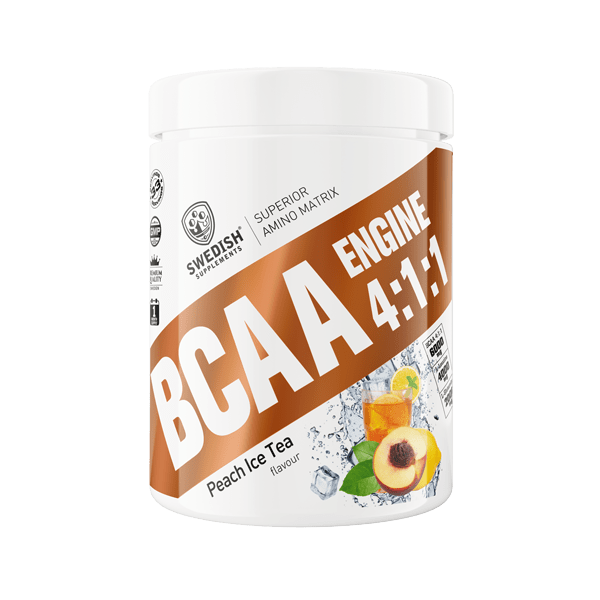 Swedish Supplements Swedish supplements - BCAA - 400g Peach Ice Tea, , 1 