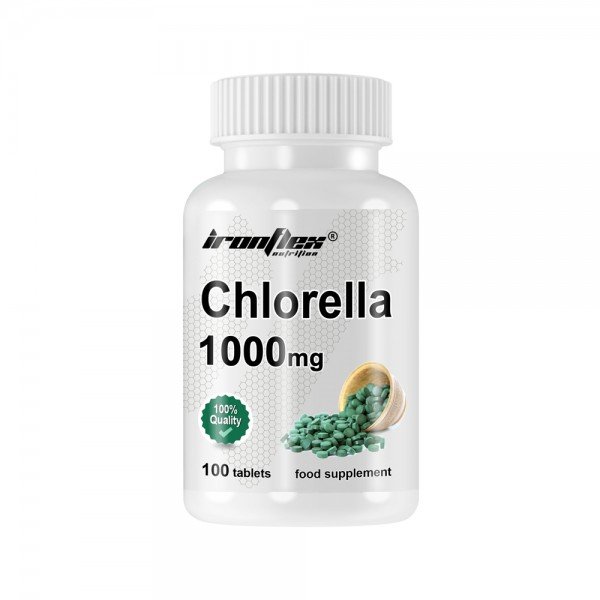 IronFlex Натуральная добавка IronFlex Chlorella, 100 таблеток, , 