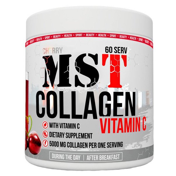Коллаген MST Collagen (390 г) мст lemonade,  мл, MST Nutrition. Коллаген. Поддержание здоровья Укрепление суставов и связок Здоровье кожи 