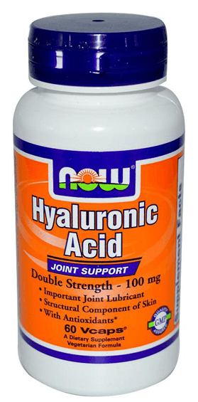 Now Hyaluronic Acid, , 60 шт