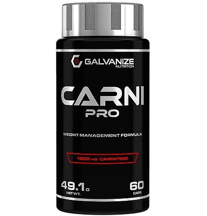 Carni Pro, 60 шт, Galvanize Nutrition. L-карнитин. Снижение веса Поддержание здоровья Детоксикация Стрессоустойчивость Снижение холестерина Антиоксидантные свойства 