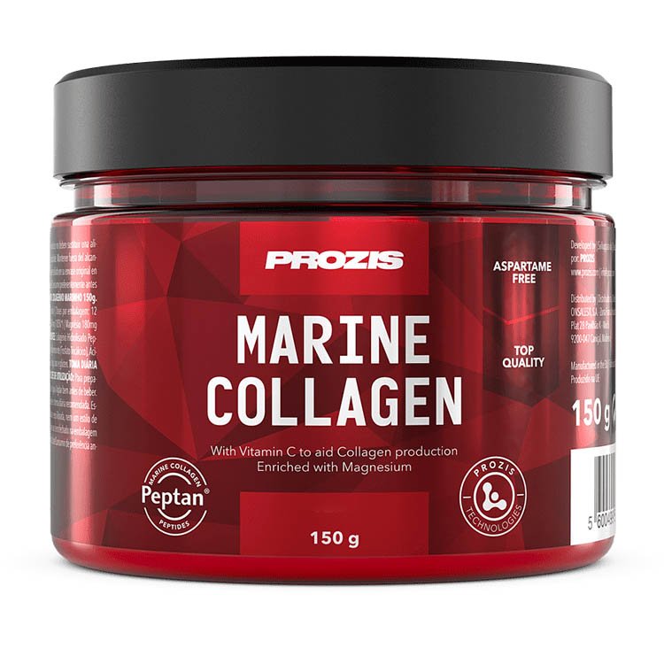Для суставов и связок Prozis Marine Collagen + Magnesium, 150 грамм Персик,  ml, Prozis. For joints and ligaments. General Health Ligament and Joint strengthening 