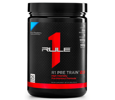 Pre Train 2.0, 390 g, Rule One Proteins. Pre Entreno. Energy & Endurance 
