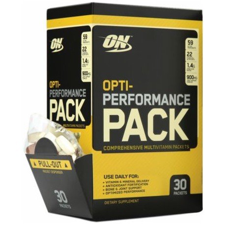 Opti-Performance Pack, 30 pcs, Optimum Nutrition. Vitamin Mineral Complex. General Health Immunity enhancement 