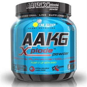 AAKG Xplode, 400 g, Olimp Labs. Arginina. recuperación Immunity enhancement Muscle pumping Antioxidant properties Lowering cholesterol Nitric oxide donor 