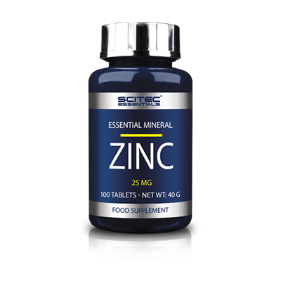 Витамины и минералы Scitec Zinc, 100 таблеток СРОК 11.22,  ml, Scitec Nutrition. Vitamins and minerals. General Health Immunity enhancement 