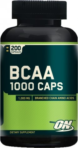 BCAA 1000 Caps, 200 pcs, Optimum Nutrition. BCAA. Weight Loss recovery Anti-catabolic properties Lean muscle mass 