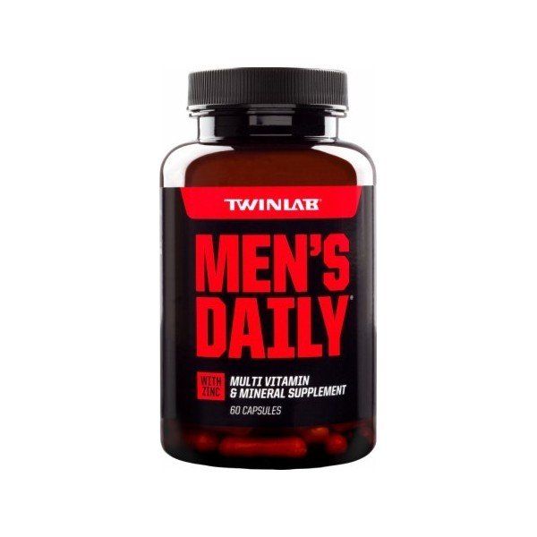 Men's Daily, 60 pcs, Twinlab. Vitamin Mineral Complex. General Health Immunity enhancement 