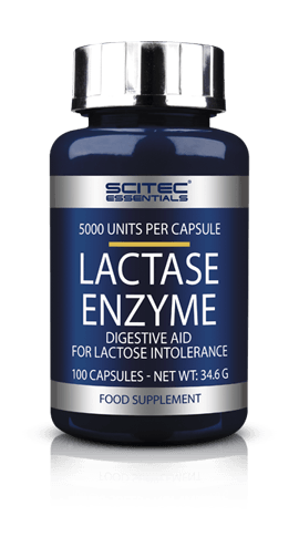 Lactase Enzyme, 100 шт, Scitec Nutrition. Спец препараты. 