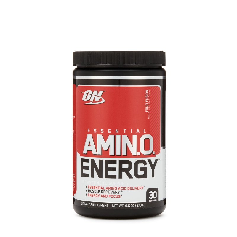 Предтренировочный комплекс Optimum Essential Amino Energy, 270 грамм Фруктовый пунш,  ml, Optimum Nutrition. Pre Workout. Energy & Endurance 