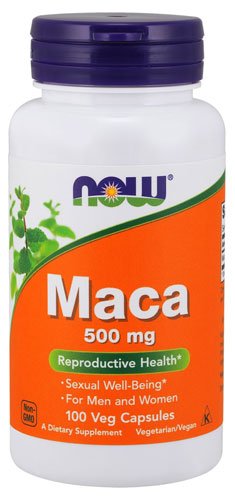 Now NOW Maca 500 mg 100 капс Без вкуса, , 100 капс