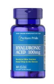 PsP Hyaluronic Acid 100 mg - 30 кап,  мл, Puritan's Pride. Аминокислоты. 