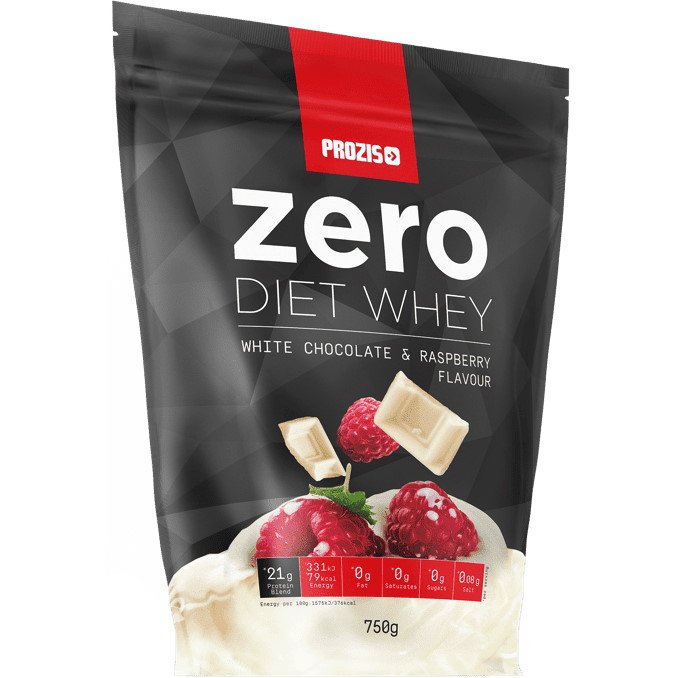 Протеин Prozis Zero Diet Whey, 750 грамм Белый шоколад-малина,  мл, Prozis. Протеин. Набор массы Восстановление Антикатаболические свойства 