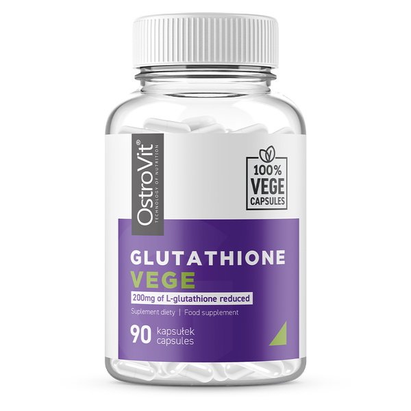 Натуральная добавка OstroVit Vege Glutathione, 90 вегакапсул,  ml, OstroVit. Natural Products. General Health 