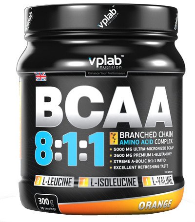 VP Lab БЦАА VP Lab BCAA 8:1:1 (300 г) вп лаб orange, , 0.3 