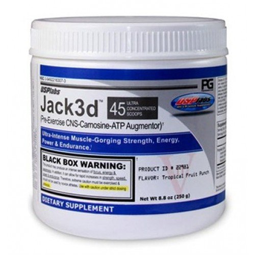 USP Labs Jack 3D, , 250 g