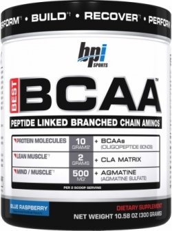 Best BCAA 300 грамм, 300 г, BPi Sports. BCAA. Снижение веса Восстановление Антикатаболические свойства Сухая мышечная масса 