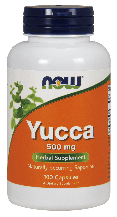 Yucca 500 mg, 100 piezas, Now. Suplementos especiales. 