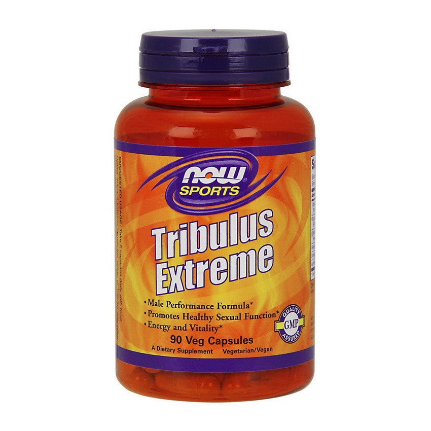 Трибулус террестрис Now Foods Tribulus Extreme (90 капс) нау фудс экстрим,  мл, Now. Трибулус. Поддержание здоровья Повышение либидо Повышение тестостерона Aнаболические свойства 