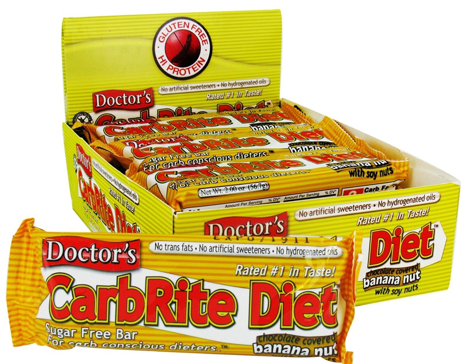 CarbRite Diet, 12 шт, Universal Nutrition. Батончик. 