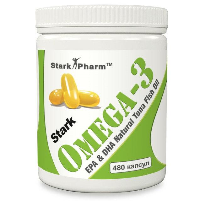 Natural Tuna Fish Oil Omega 3 Stark Pharm 360 caps,  ml, Stark Pharm. Omega 3 (Fish Oil). General Health Ligament and Joint strengthening Skin health CVD Prevention Anti-inflammatory properties 