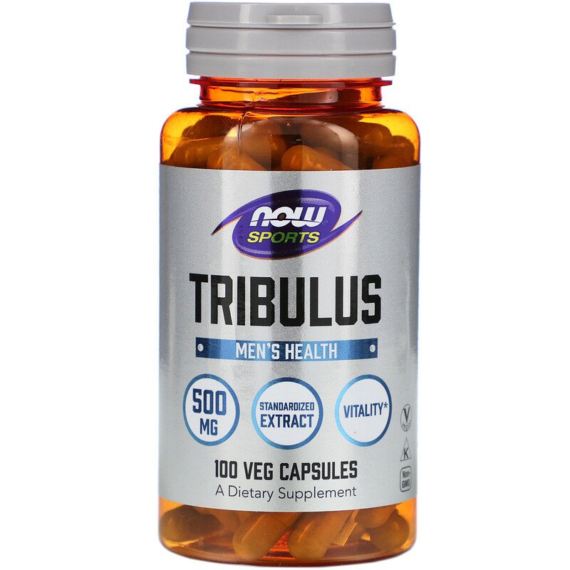 NOW Foods Tribulus 500 mg 100 caps,  мл, Now. Трибулус. Поддержание здоровья Повышение либидо Повышение тестостерона Aнаболические свойства 