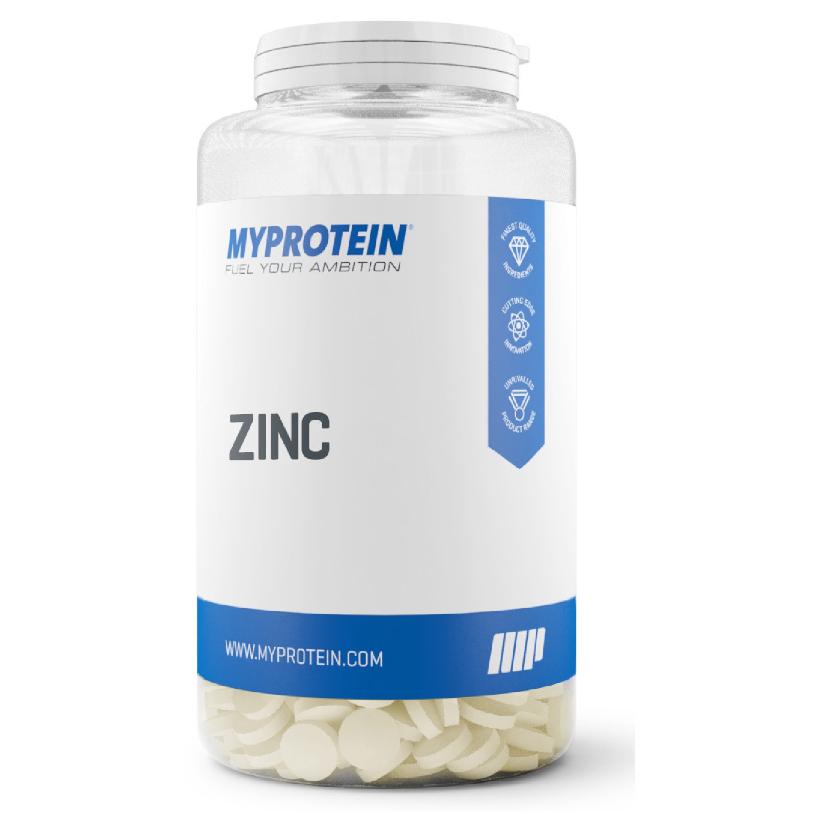 Zinc, 90 шт, MyProtein. Цинк Zn, Цинк. Поддержание здоровья 