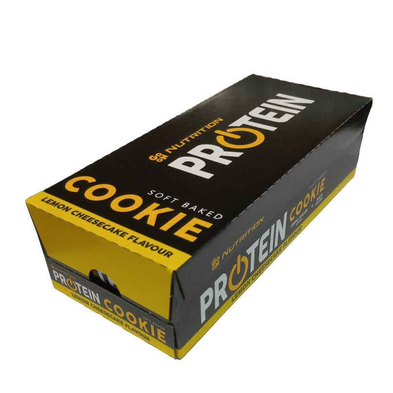 Go On Nutrition Батончик GoOn Protein Cookie, 18*50 грамм Лимонный чизкейк, , 900 г