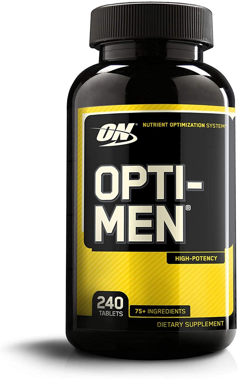 Витамины для мужчин Optimum Nutrition Opti-Men (240 таб) опти мен,  мл, Optimum Nutrition. Витамины и минералы. Поддержание здоровья Укрепление иммунитета 
