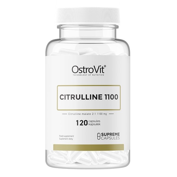 Аминокислота OstroVit Citrulline 1100, 120 капсул,  мл, OstroVit. Аминокислоты. 