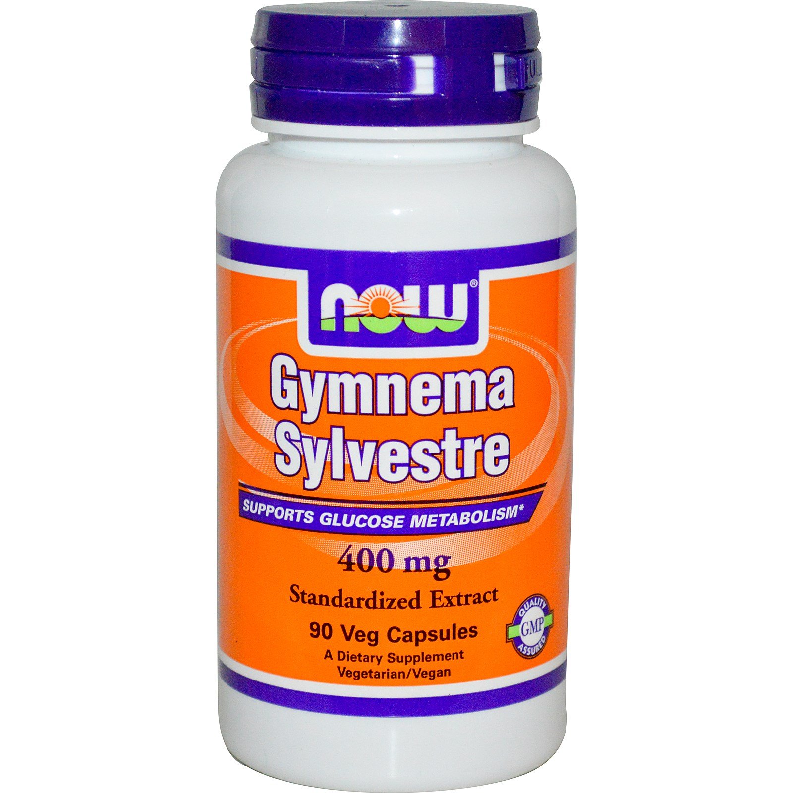 Gymnema Sylvestre 400 mg, 90 шт, Now. Спец препараты. 