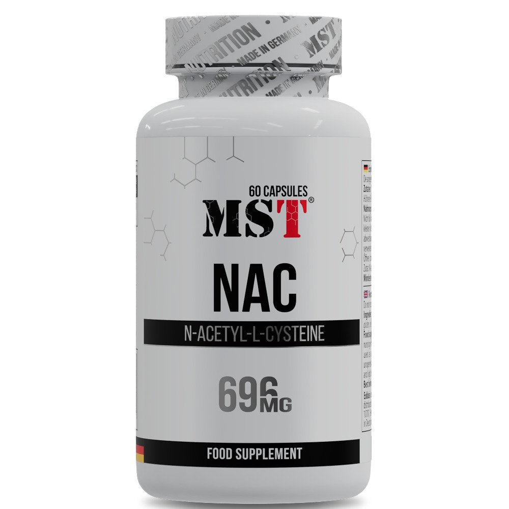 MST Nutrition Аминокислота MST NAC, 60 капсул, , 