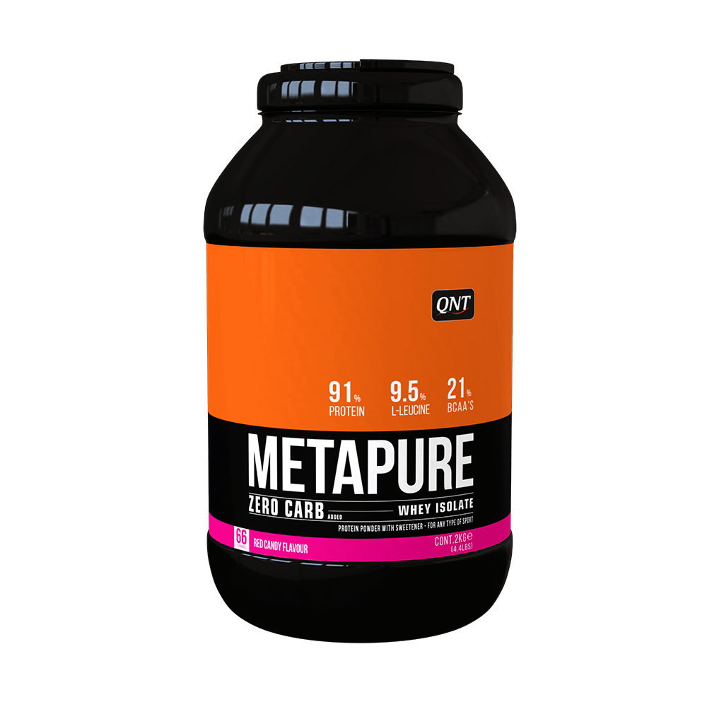 QNT Metapure ZC Isolate 480 г - Red Candy,  мл, QNT. Протеин. Набор массы Восстановление Антикатаболические свойства 