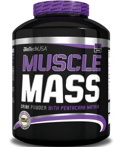 Muscle Mass, 2270 g, BioTech. Gainer. Mass Gain Energy & Endurance recovery 