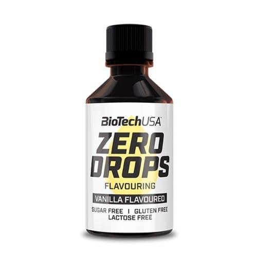 BioTech Ароматизатор с подсластителем без сахара BioTech Zero Drops (50 мл) ваниль, , 50 
