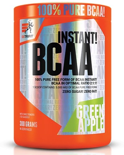 BCAA Instant, 300 g, EXTRIFIT. BCAA. Weight Loss recovery Anti-catabolic properties Lean muscle mass 