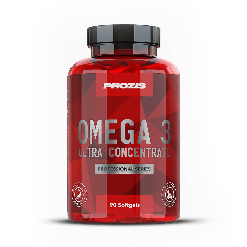 Жирные кислоты Prozis Omega 3 Ultra Concentrate, 90 капсул ,  ml, Prozis. Omega 3 (Aceite de pescado). General Health Ligament and Joint strengthening Skin health CVD Prevention Anti-inflammatory properties 