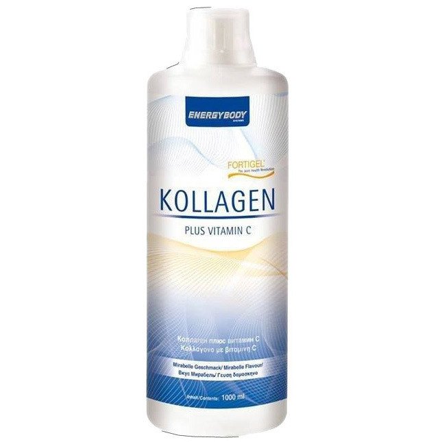 Коллаген Energy Body Kollagen plus vitamin C (1 л) mirabell,  мл, Energybody. Коллаген. Поддержание здоровья Укрепление суставов и связок Здоровье кожи 