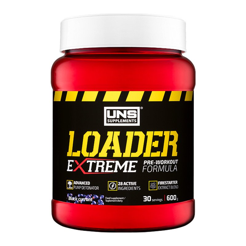 Loader Extreme, 600 g, UNS. Pre Workout. Energy & Endurance 