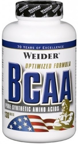 Амінокислоти BCAA Weider 130 tabs,  ml, Weider. BCAA. Weight Loss स्वास्थ्य लाभ Anti-catabolic properties Lean muscle mass 