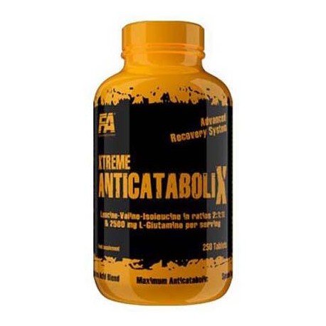 Xtreme Anticatabolix, 250 piezas, Fitness Authority. BCAA. Weight Loss recuperación Anti-catabolic properties Lean muscle mass 