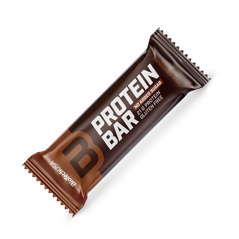 Батончик BioTech Protein Bar, 70 грамм Двойной шоколад,  мл, BioTech. Батончик. 