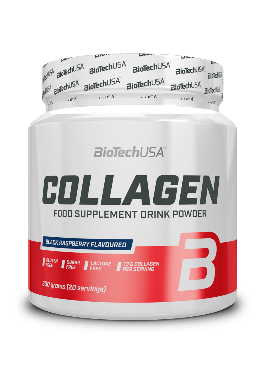 Коллаген BioTech Collagen (300 г) биотеч ежевика,  мл, BioTech. Коллаген. Поддержание здоровья Укрепление суставов и связок Здоровье кожи 