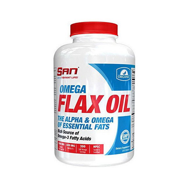 San Омега 3-6-9 SAN Omega Flax Oil (200 капс) сан, , 