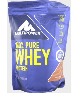 100% Pure Whey Protein, 450 g, Multipower. Suero concentrado. Mass Gain recuperación Anti-catabolic properties 