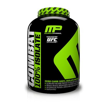 Combat 100% Isolate, 2250 g, MusclePharm. Whey Isolate. Lean muscle mass Weight Loss recovery Anti-catabolic properties 